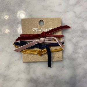 Madewell hair ties